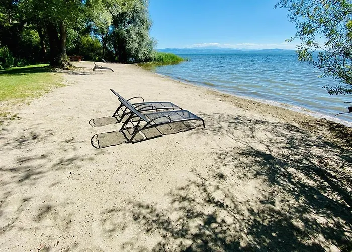 Ferien-apartment Miami - Mit Priv Strandzugang Lejlighed Friedrichshafen